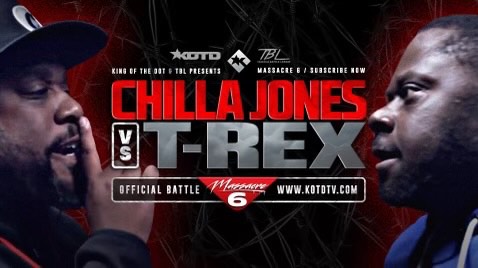 CHILLA JONES VS T-REX