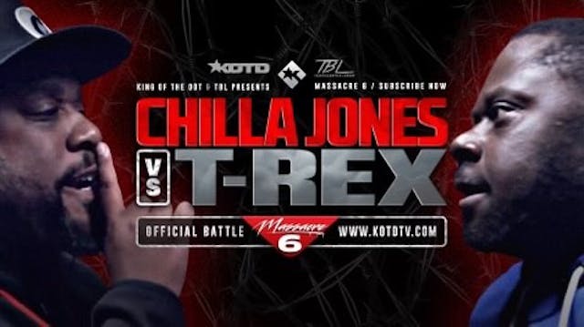 CHILLA JONES VS T-REX