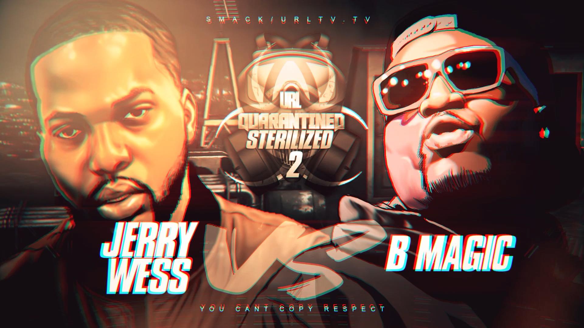 JERRY WESS VS B MAGIC - QUARANTINED STERILIZED 2 - Ultimate Rap League