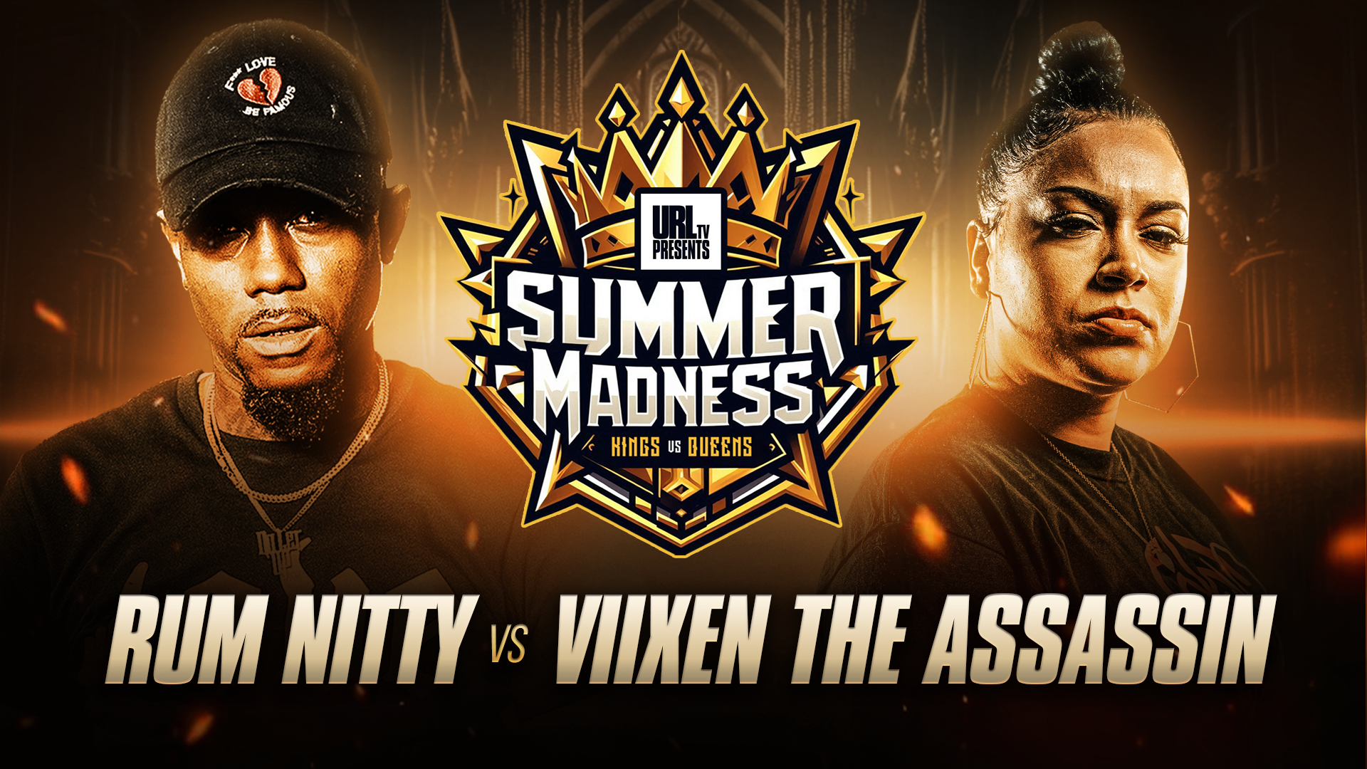 RUM NITTY VS VIIXEN THE ASSASSIN