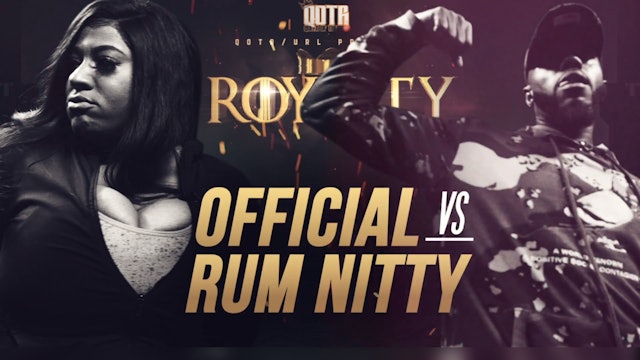 O'FFICIAL VS RUM NITTY