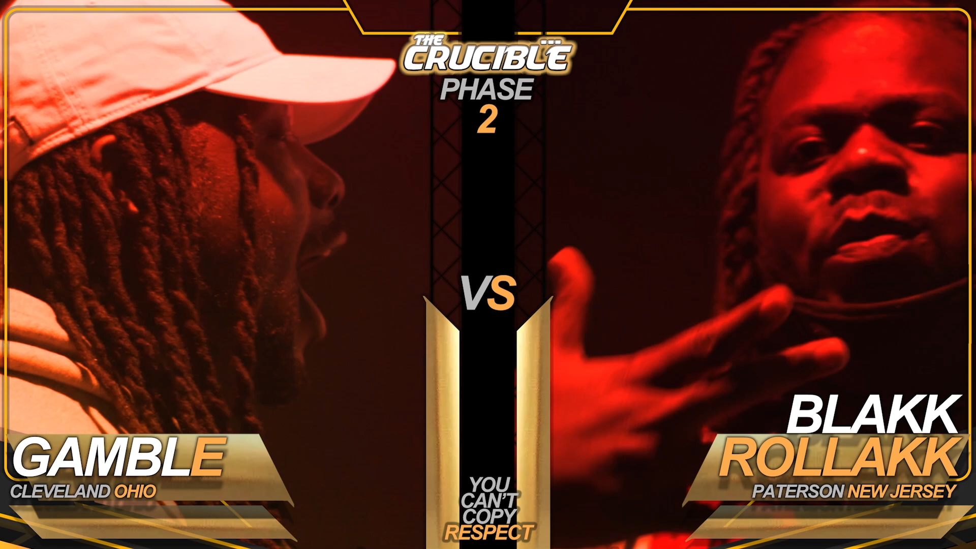 GAMBLE VS BLAKK ROLLAKK