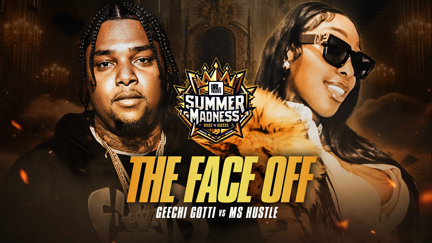 THE FACEOFF: GEECHI GOTTI VS MS HUSTLE
