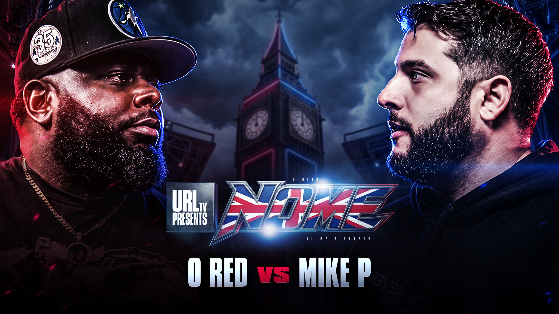 O RED VS MIKE P