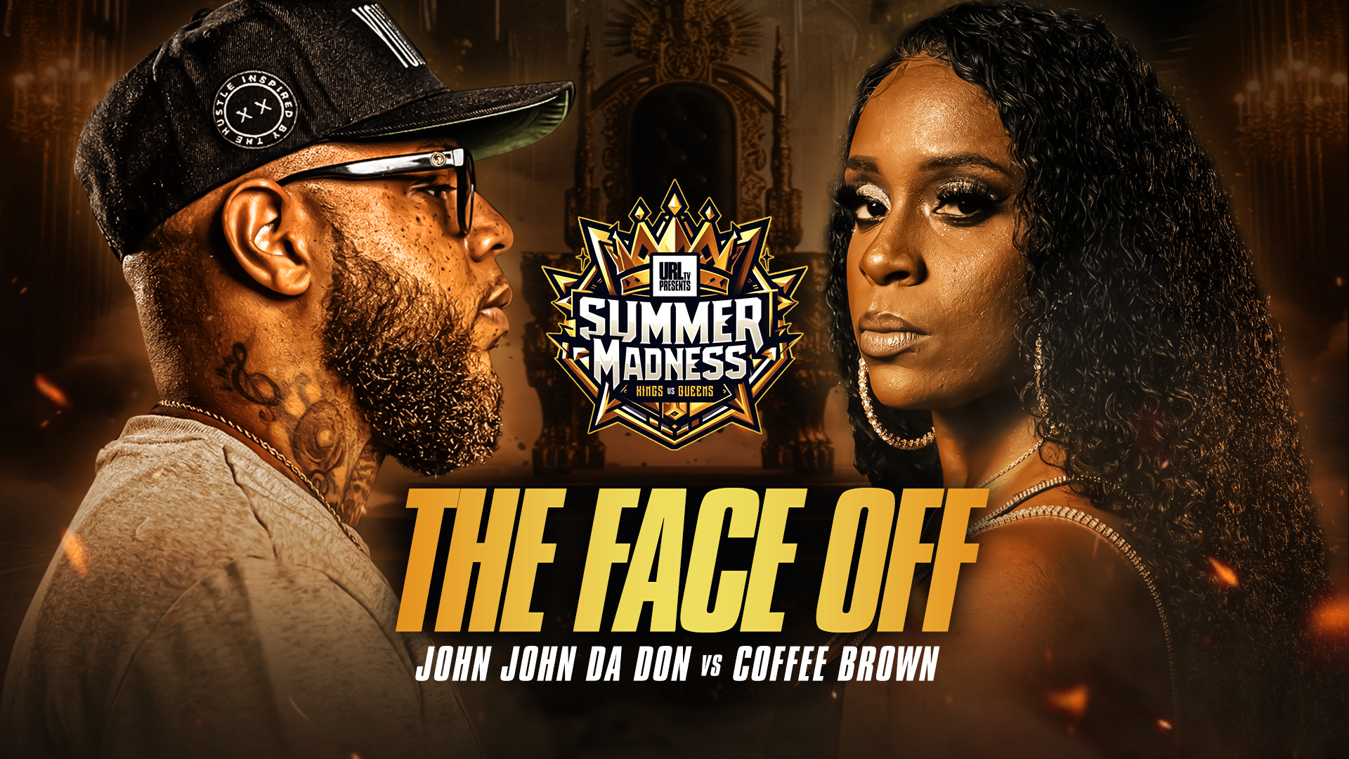 THE FACEOFF: JOHN JOHN DA DON VS COFFEE BROWN