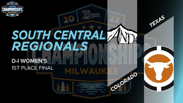 Colorado vs. Texas | Women's 1st Place Final