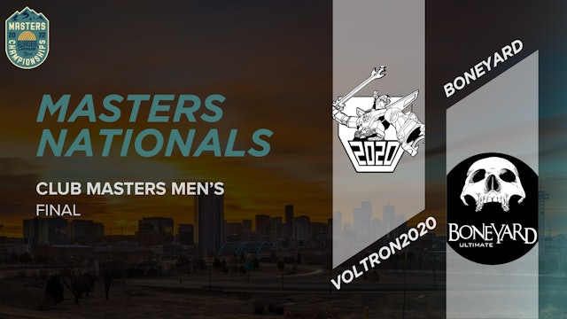 Voltron2020 vs. Boneyard | Men's Masters Final
