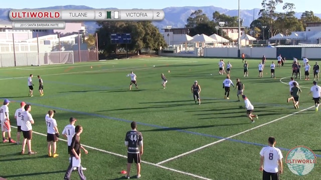 Tulane vs. Victoria | Men's Prequarterfinal | Santa Barbara Invite 2015