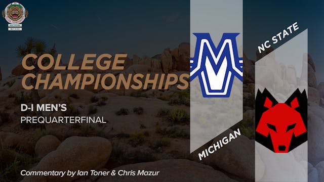 NC State vs. Michigan | Men's Prequarterfinal