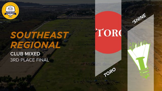Toro vs. 'Shine | Mixed 3rd Place Final