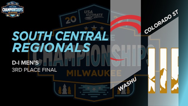 WashU vs. Colorado State | Men's 3rd Place Final