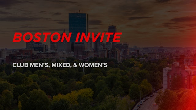 Boston Invite 2022
