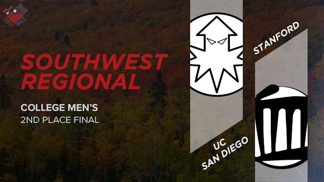 Stanford vs. UCSD | Men's 2nd Place Final