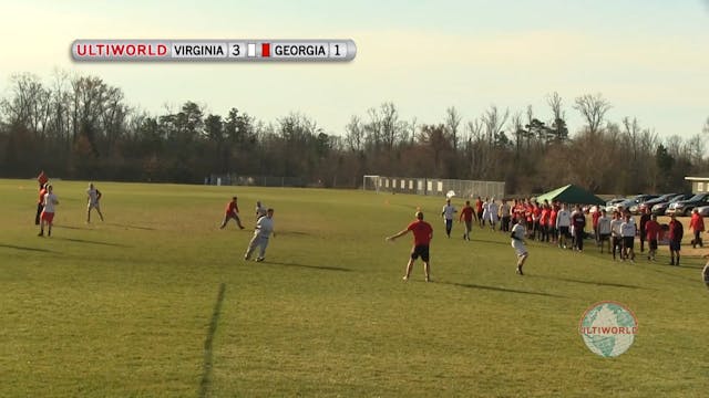 Virginia vs. Georgia | Men's Prequart...