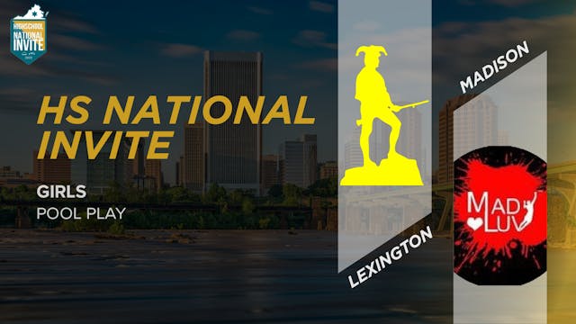 Madison vs. Lexington | Girls Pool Play