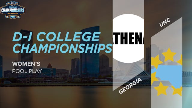 Georgia vs. North Carolina | Women's Pool Play