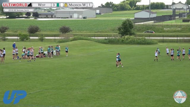 West vs. Madison West | Girl's Pool Play | High School National Invite 2018