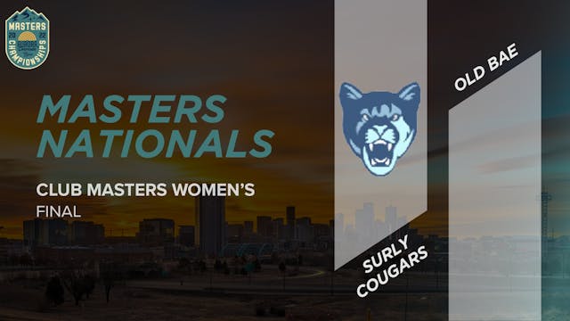 Surly COUGARS vs. Old Bae | Women's M...