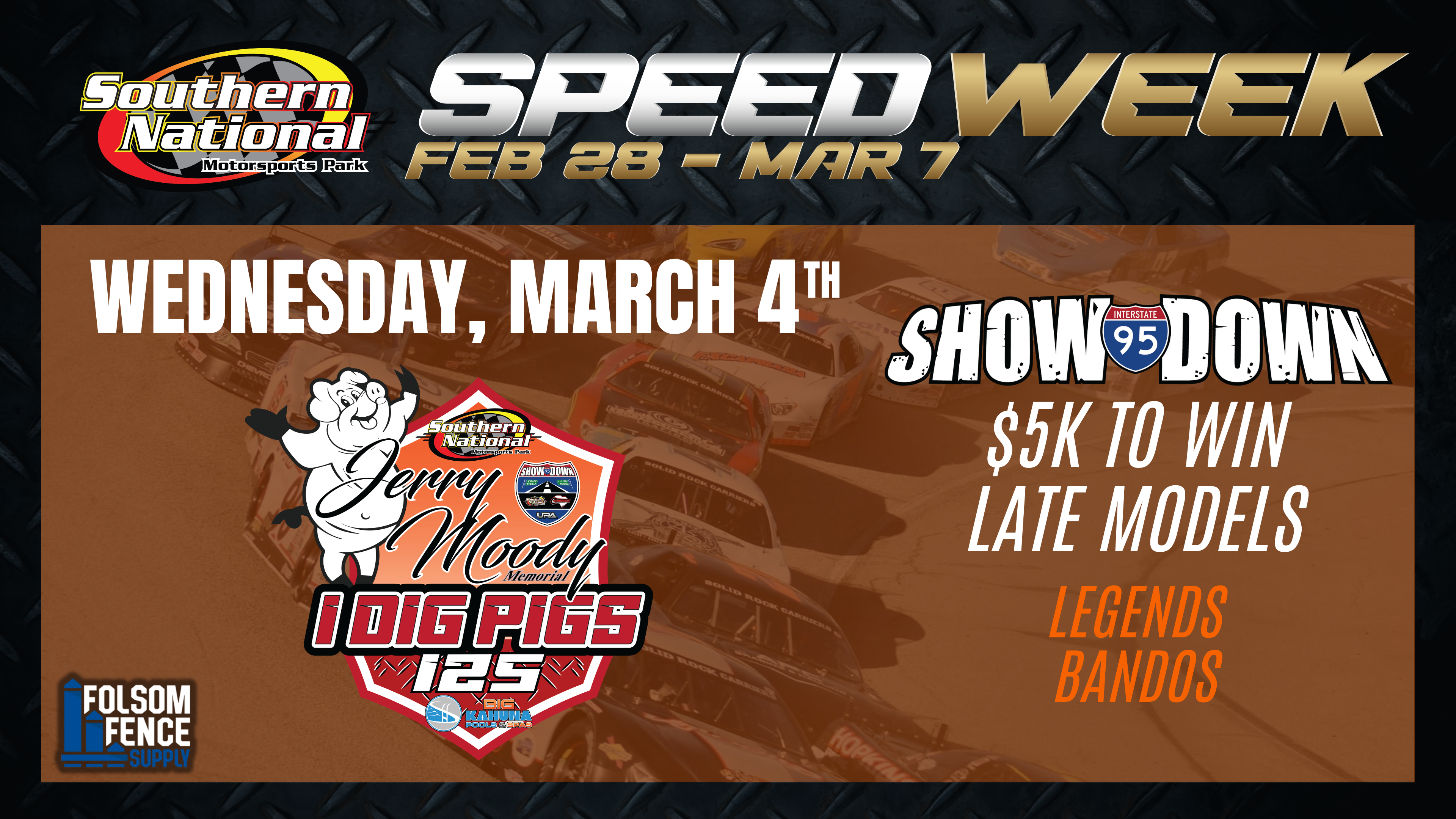 Speed Week Day 3 - Jerry Moody Memorial "I Dig Pigs" 125