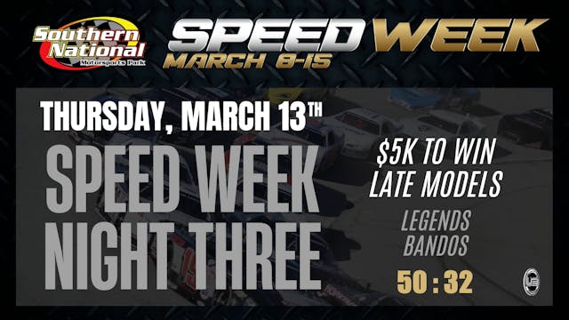 [SNMP] Speedweek 2025 - Day 3