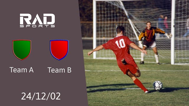 RAD Sports Turksih Team A vs. Team B ...