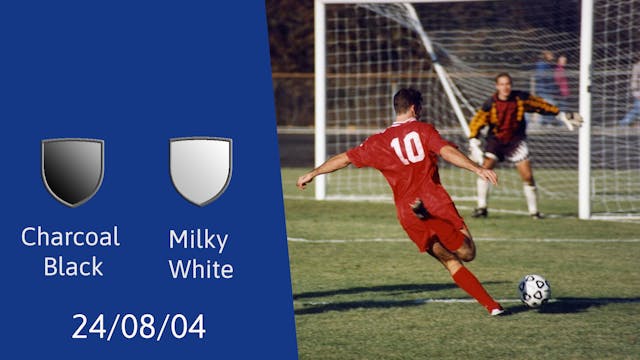 Charcoal Black vs. Milky White - 240804