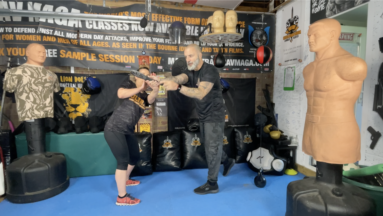 Defending High Straight Stab - Women's Version