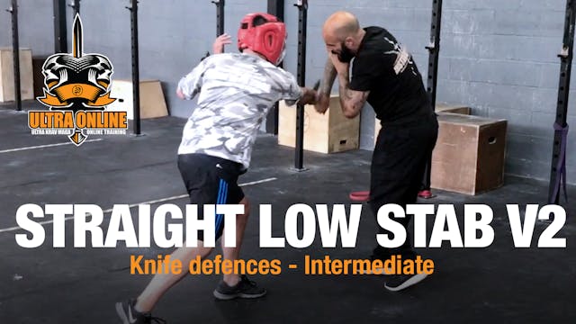 Front Straight Knife Stab Low V2