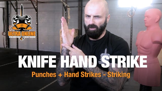 Knife Hand Strike