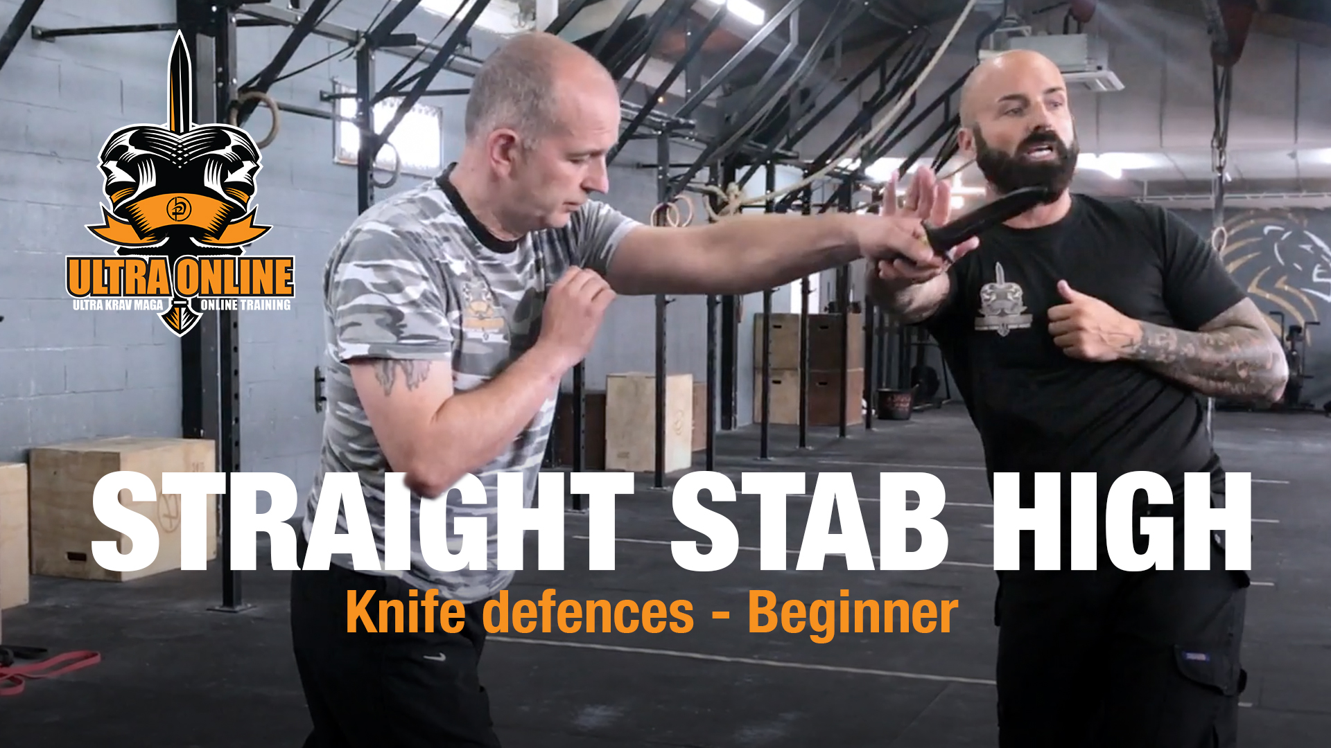 Front Straight Knife Stab High