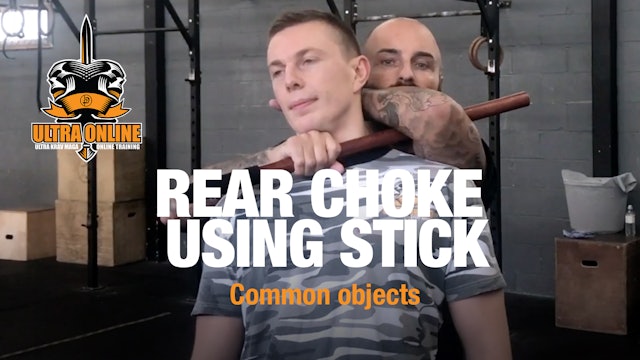 Rear Choke using Stick