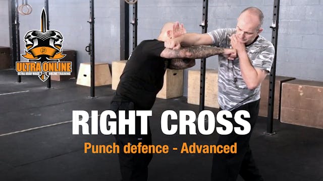 Straight Right Cross Punch Defence - Simultaneous