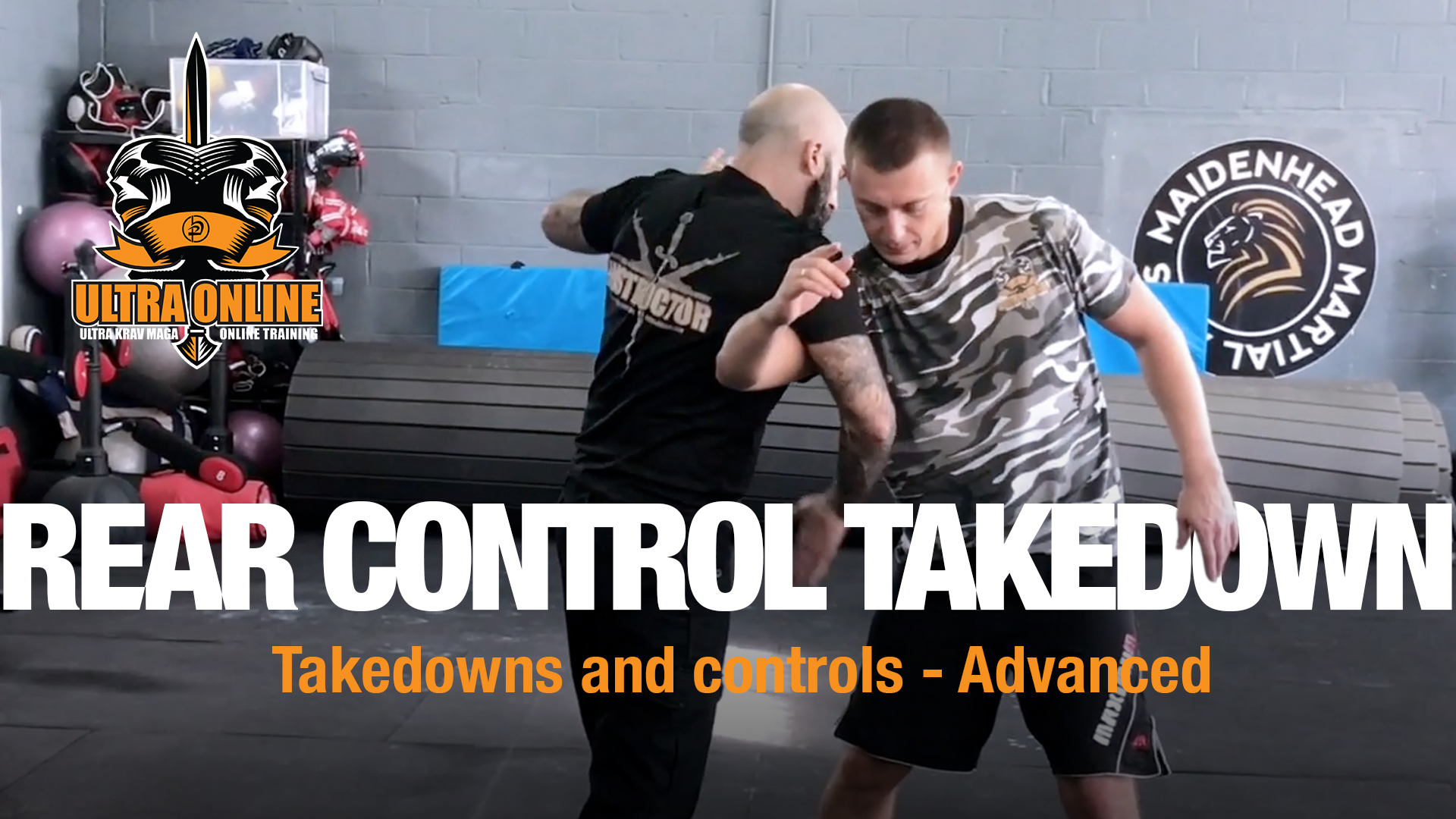 Rear/Side Head and Neck Control Takedown