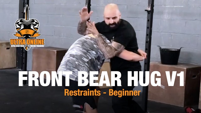Front Bear Hug Arms Free