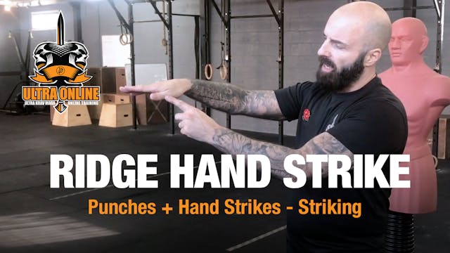 Ridge Hand Strike