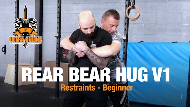 Rear Bear Hug with Arms Trapped