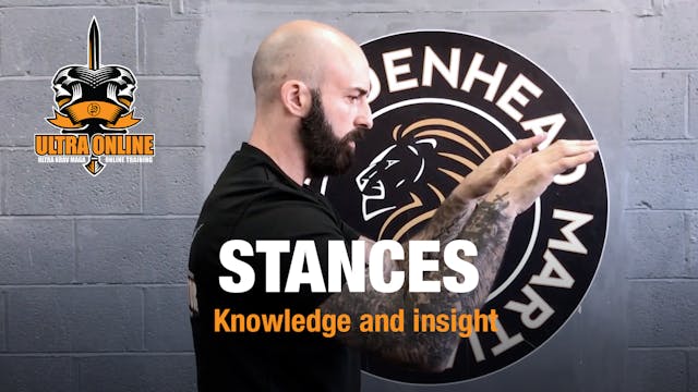 Krav Maga Stances