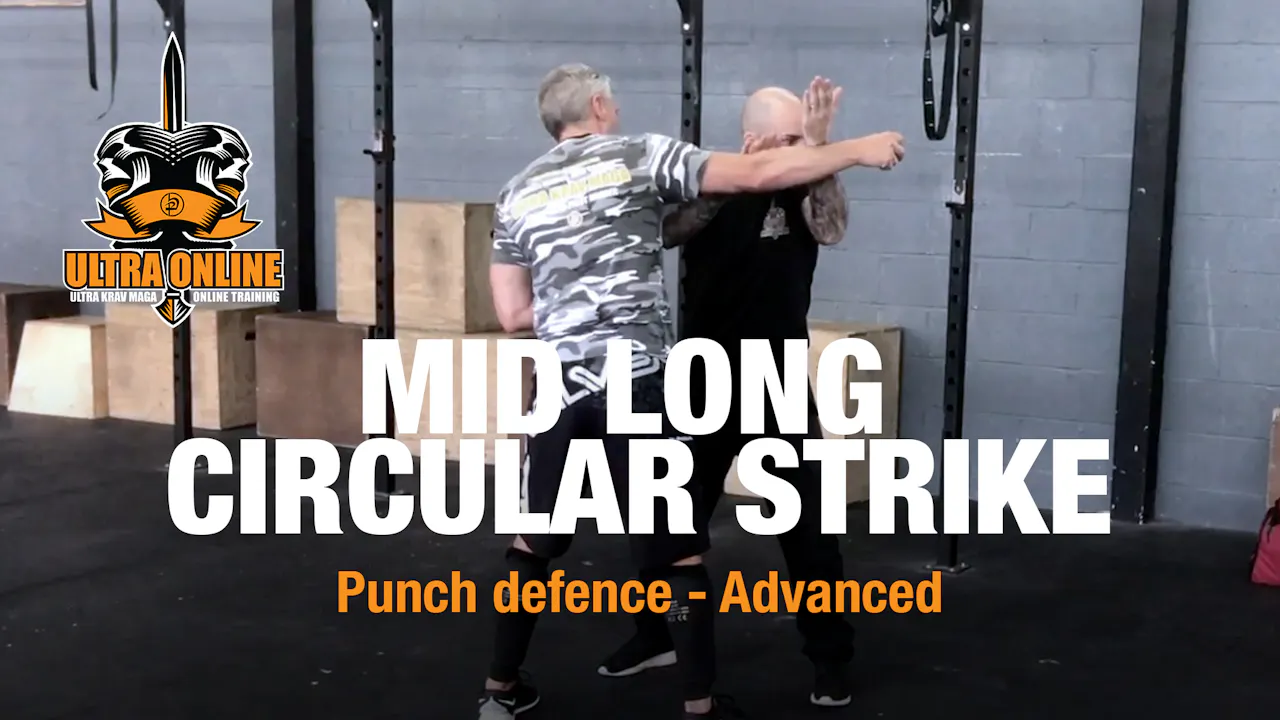 Circular Punch/Strike Defence - Medium Long Distance - Ultra Krav Maga ...