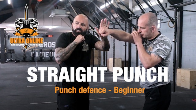 Straight Punch Defence - Deflect & Counter