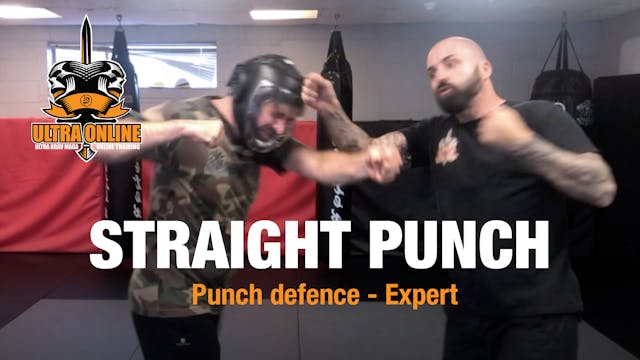 Straight Punch Defence Expert