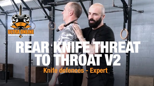 Rear Knife Threat to Throat with Control V2