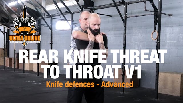 Rear Knife Threat to Throat V1
