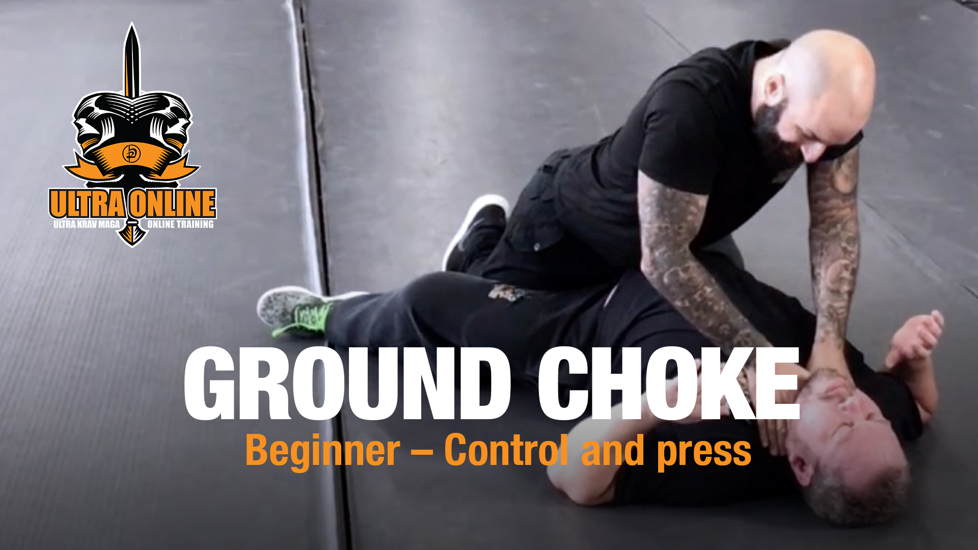 Ground Choke between the Legs