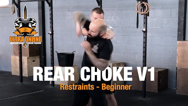 Rear Double Hand Choke V1