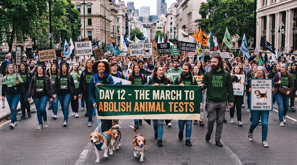 DAY 12: March to End Animal Testing