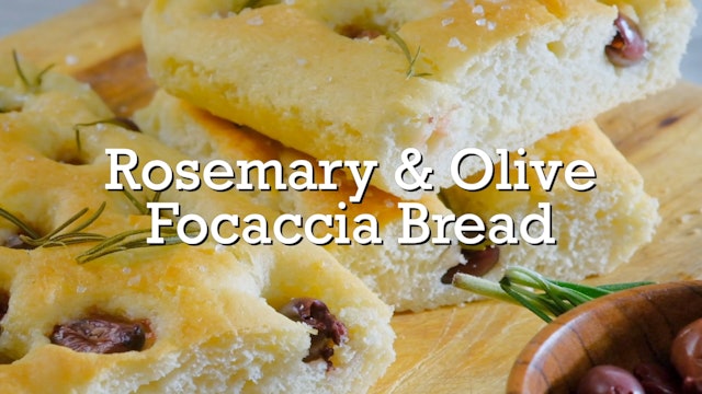 Rapturous Rosemary Olive Focaccia Recipe   