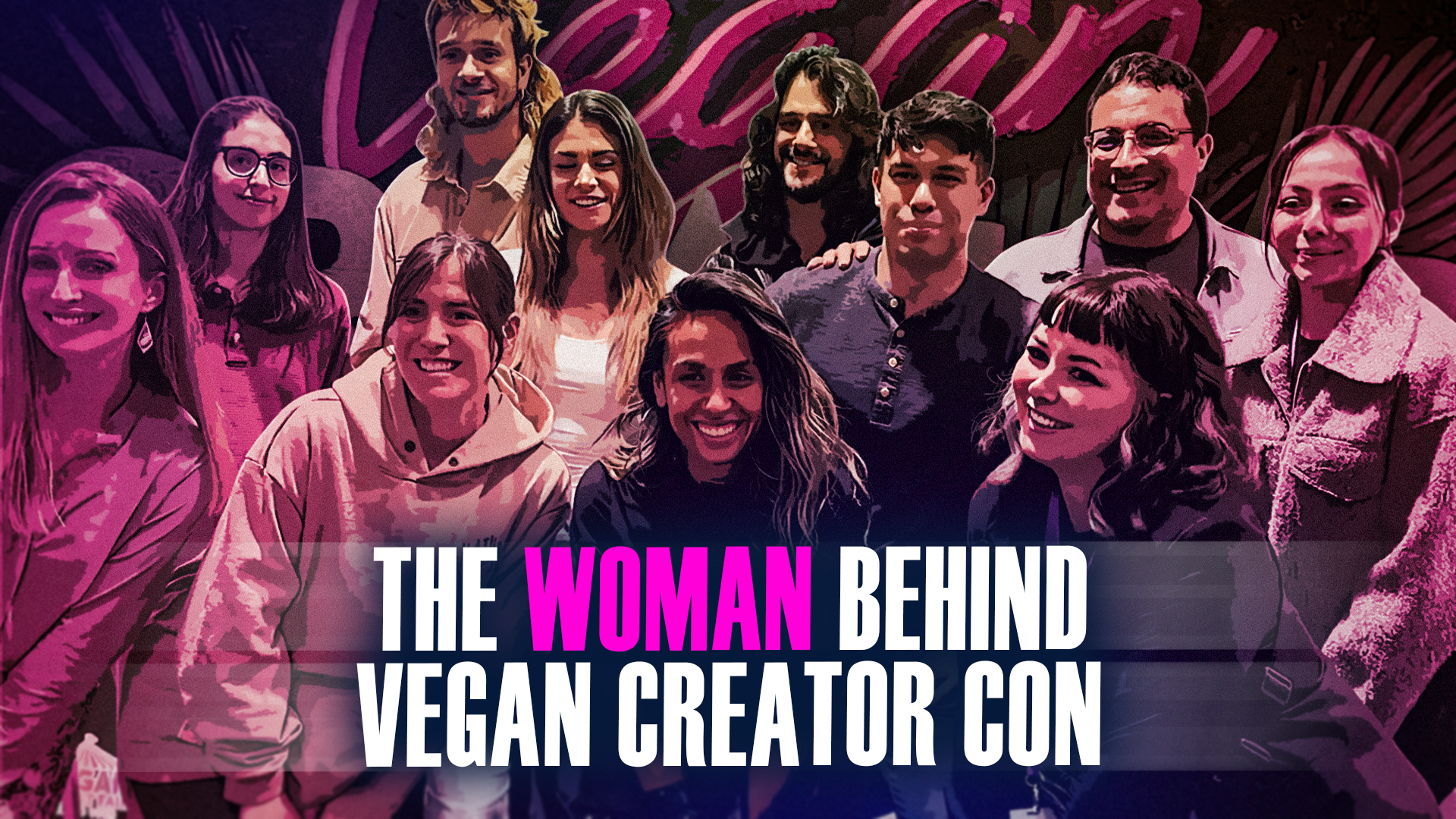 Woman Behind Vegan Creator Con