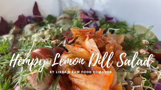 Hempy Lemon Dill Salad
