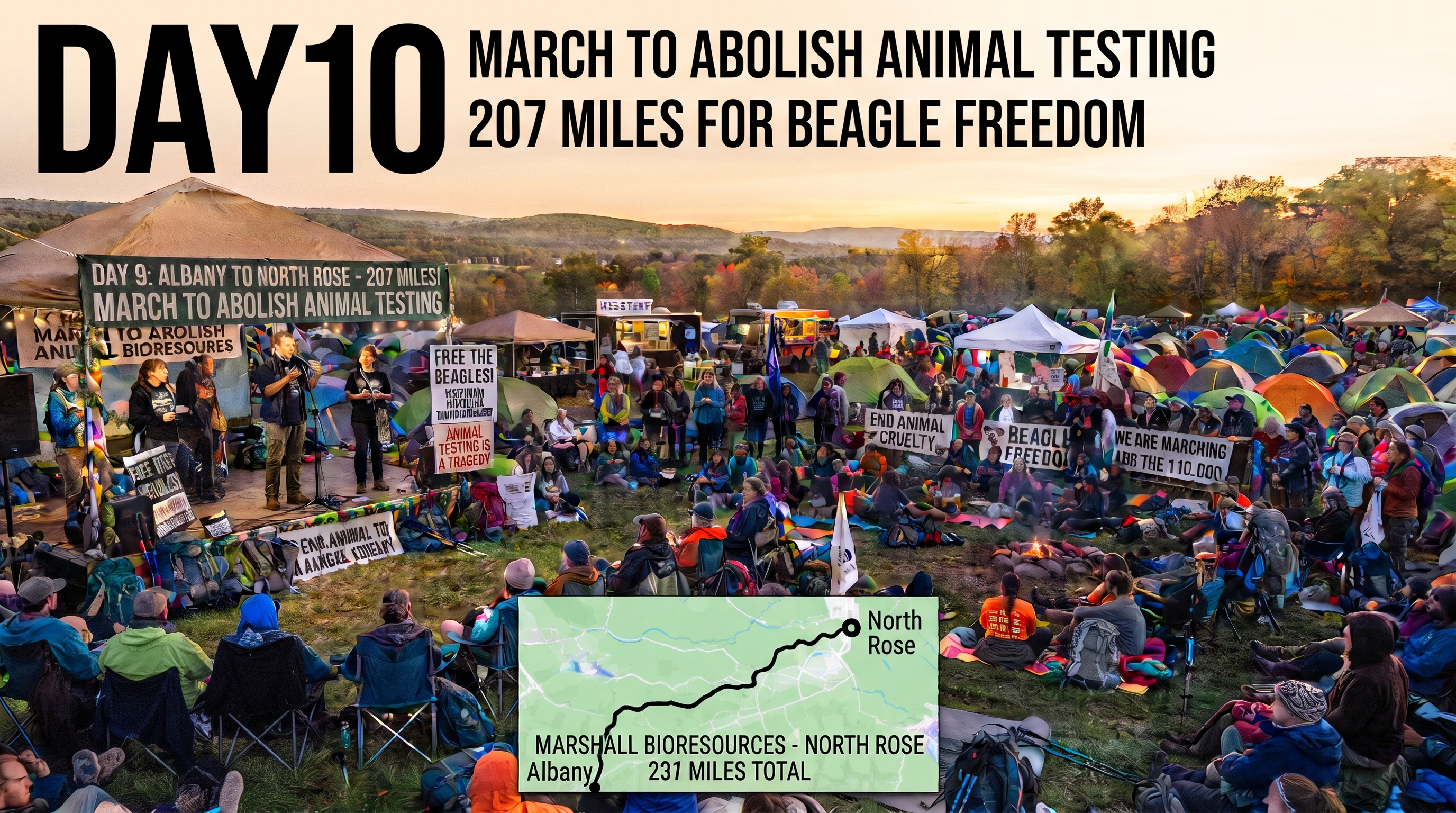 DAY 10 - March to End Animal Tests