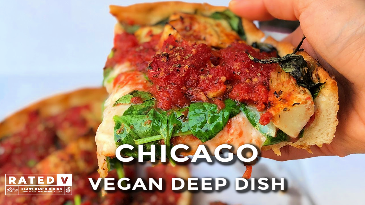 Chicago Pizza... Vegan Style!